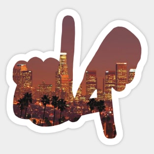 LA Hands, Skyline v2 Sticker